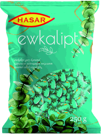 Okaliptüs aromalı karamel
