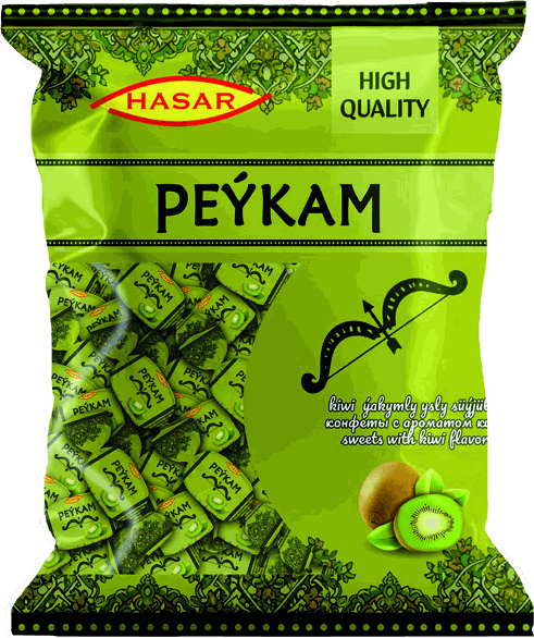 Kivi aromalı jöle şeker
